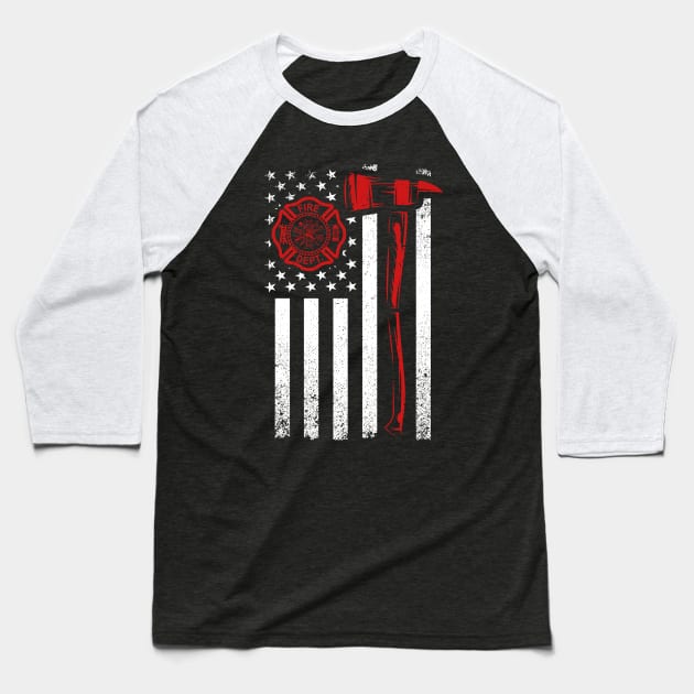 America's flag Baseball T-Shirt by busines_night